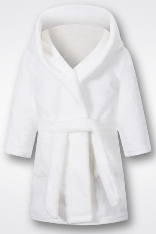 Peignoir enfant blanc 